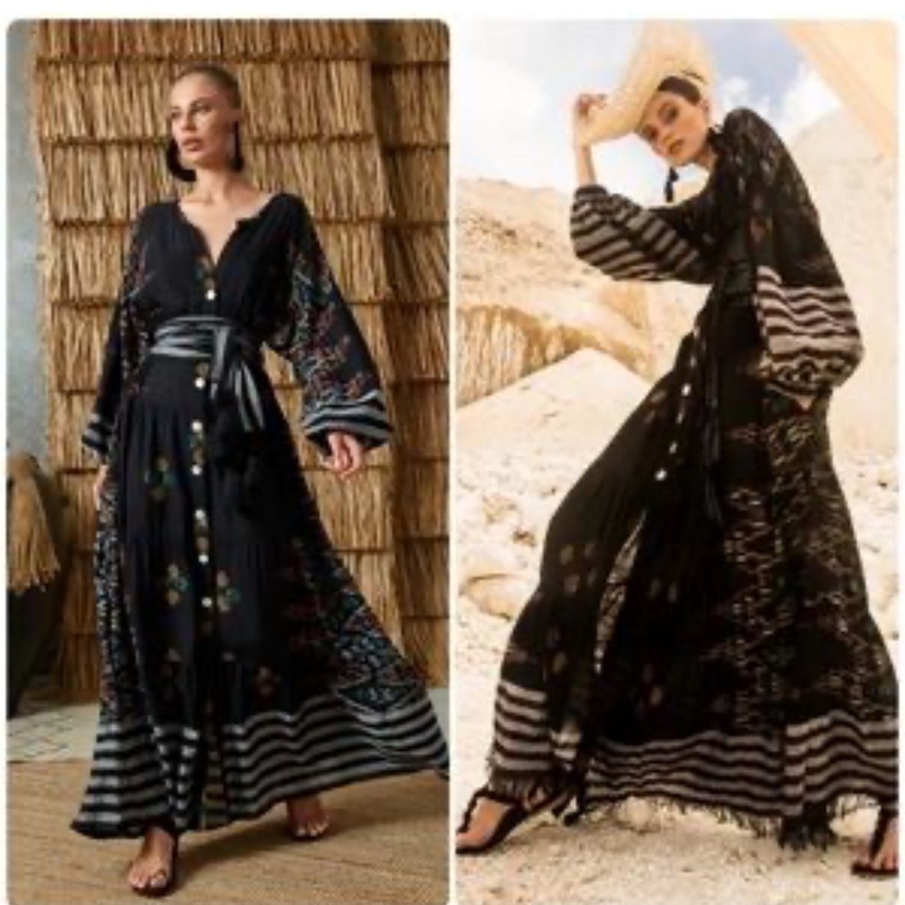Erica Pena Esme Ikat collection dress